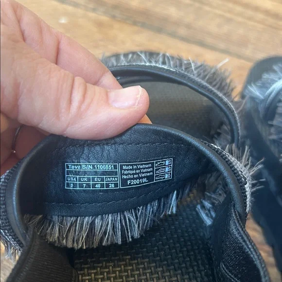 Teva Flatform Ceres Double Diamond sandals - Picture 5 of 6